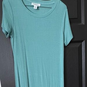 Motherhood Aqua Short Sleeve Tee